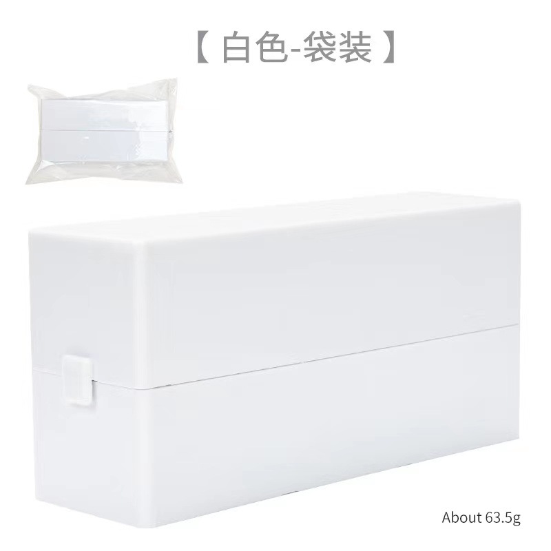 Manicura molienda cabeza caja de almacenamiento manicura molienda cabeza caja de limpieza polvo pantalla caja manicura caja de almacenamiento colección de herramientas