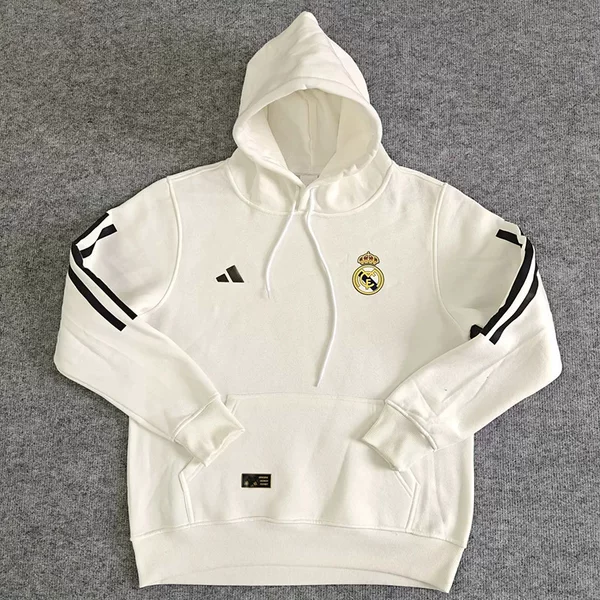 Real Madrid Home Player Cross-Border Amazon Men's European and American Sports Hooded Sweatshirt Men's American Football Hoodie