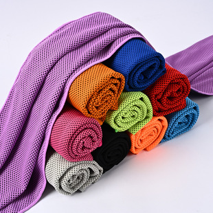 Cross-border foreign trade for cold towel outdoor sports towel sweat-absorbent quick-drying ice towel custom printing logo