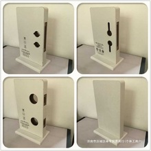 展台展示面板执手锁锁具展示架木板三夹板室内分体锁锁架