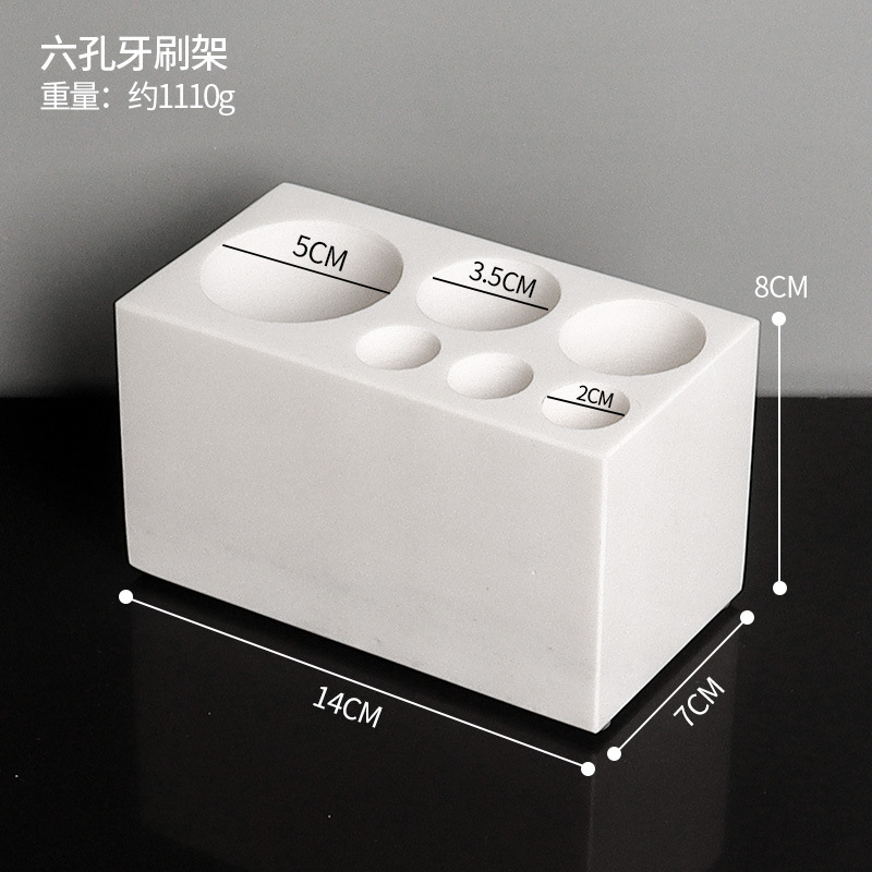 Marco alto de seis agujeros