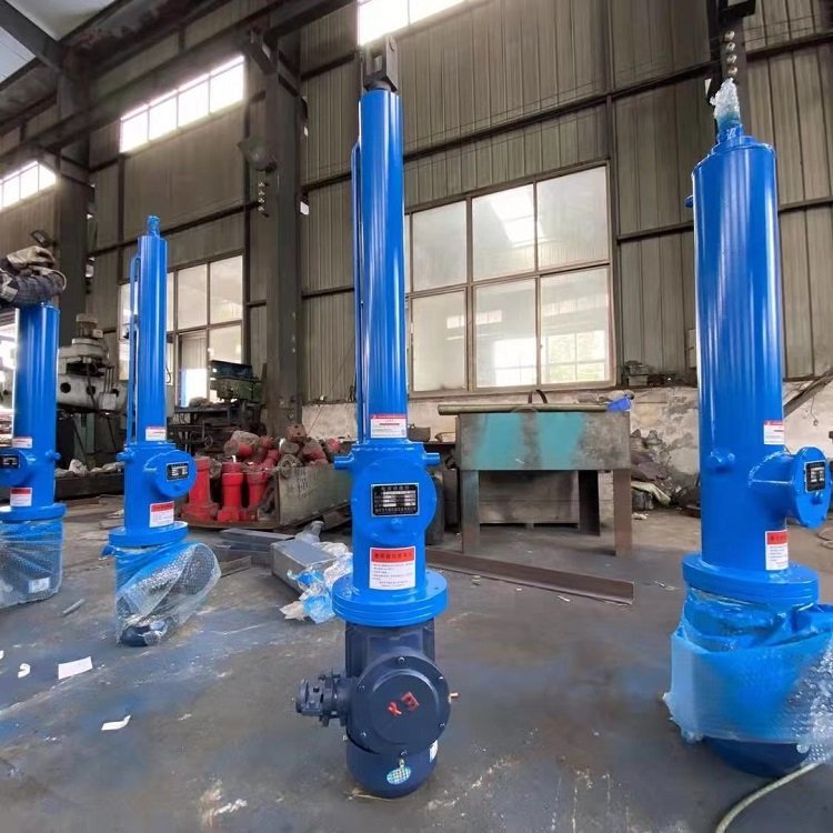 varilla de empuje electrohidráulica recta multifuncional varilla de empuje de división bidireccional varilla de empuje electrohidráulica