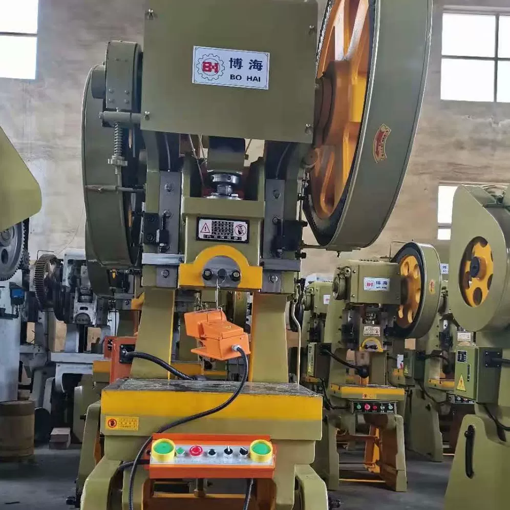 上海博海锻压机床厂JB23-25吨冲床售后二年机械传动立式冲床打孔