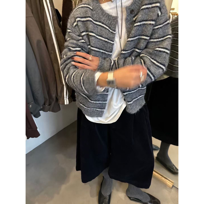 SANBARA-阔腿七分裤宽松秋bi入休闲裤99210|undefined
