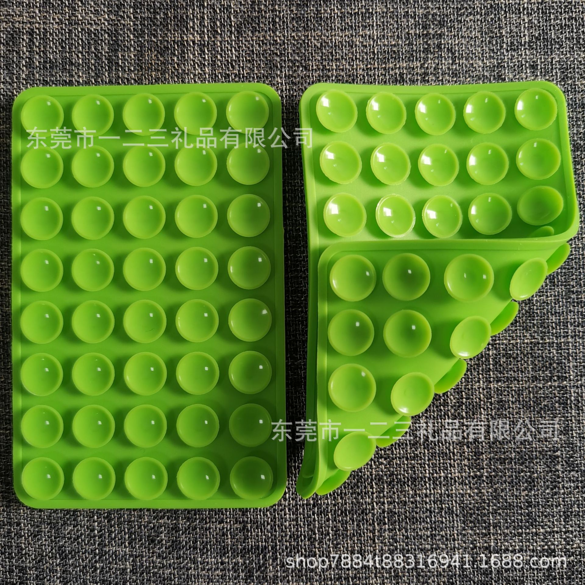 40 80 silicona ventosa de doble cara ventosa simple negro pegado antideslizante caso de teléfono móvil portátil soporte de teléfono móvil extraíble