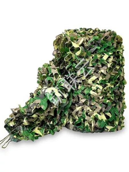 Jungle camouflage net for outdoor use, sun protection, heat insulation, mountain landscaping, site decoration, and camouflage netting