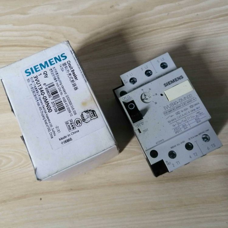 西门子马达保护器3VU1340-1MJ00 电动机保护断路器 额定电流2.4-4