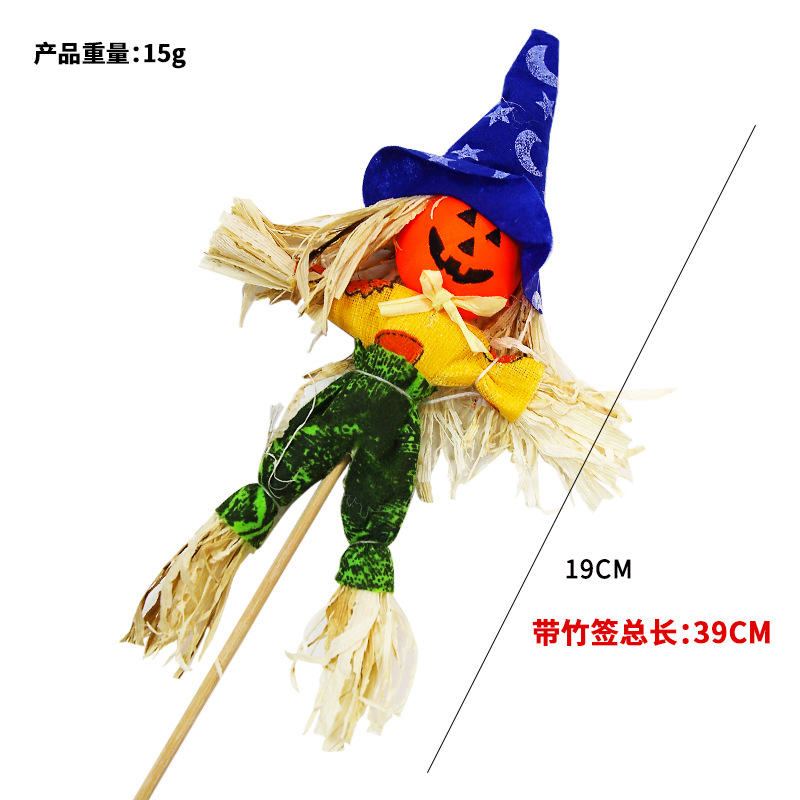 Halloween Bobo Ball Gift Ambiente festivo Decoración Murciélago Araña Calabaza Diablo Mariposa Cuerno Diadema al por mayor