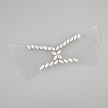 水钻凉鞋鞋面半成品鞋材装饰DIY饰品配件辅料tpu烫钻鞋头工厂批发