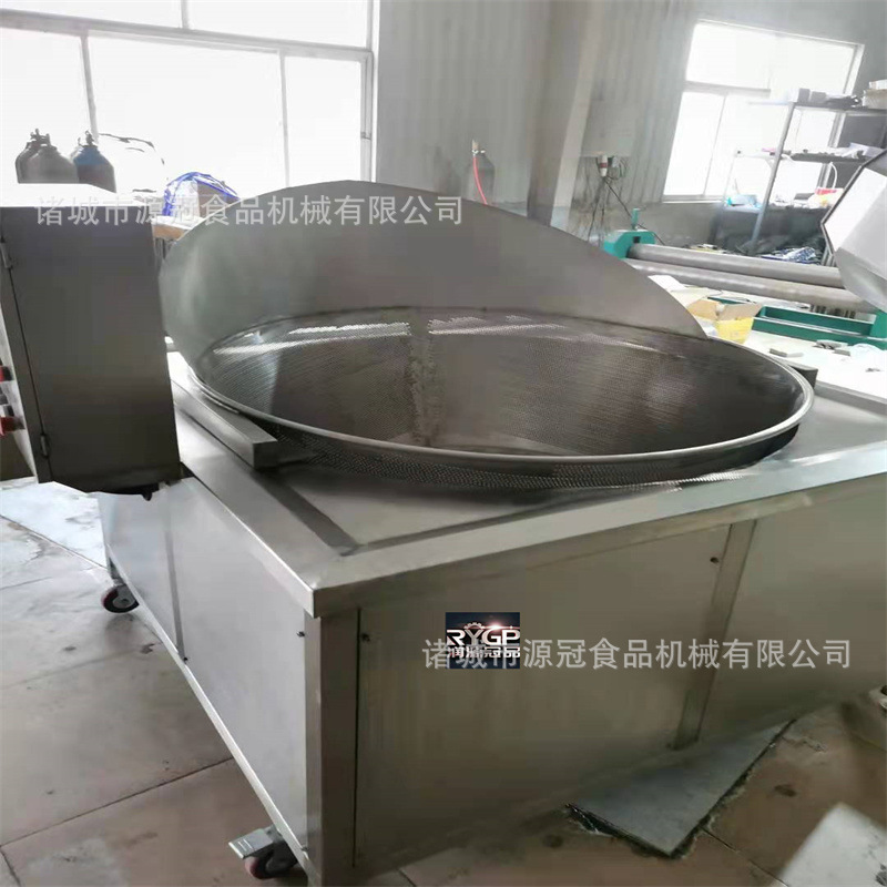 麻花油炸机 薯片花生米油炸锅 锅巴蚕豆电加热自动出料油炸设备