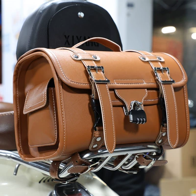 Motorcycle front windshield, Motorcycle Windshield, Longjia - brown-tail-bag