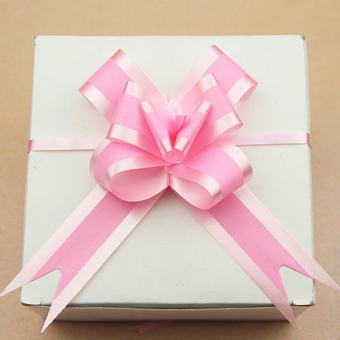 Fabricante al por mayor de empaques de flores para regalos navideños, cinta con borde dorado, 30 flores medianas atadas a mano.