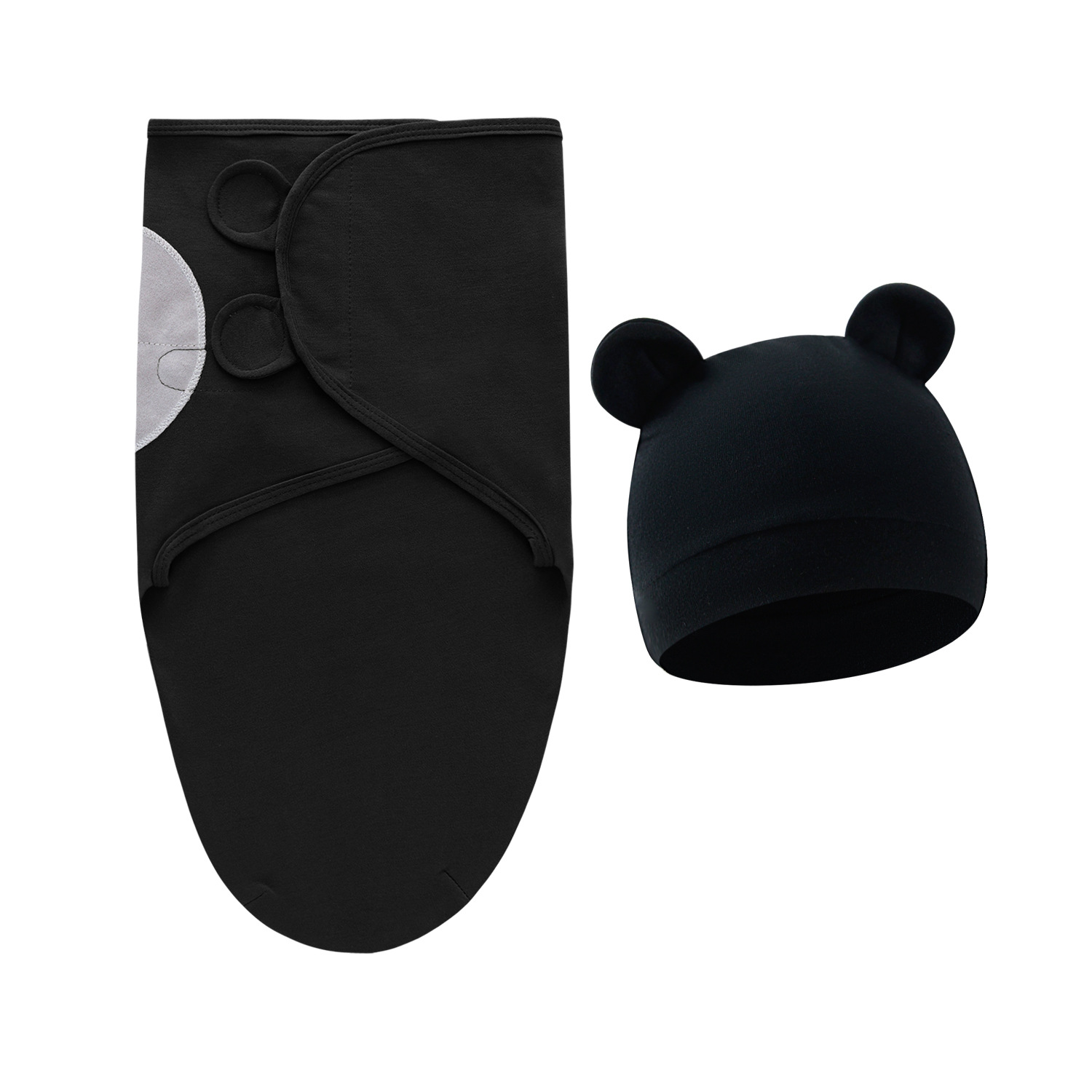 블랙(포대기 + 싱글 기장)