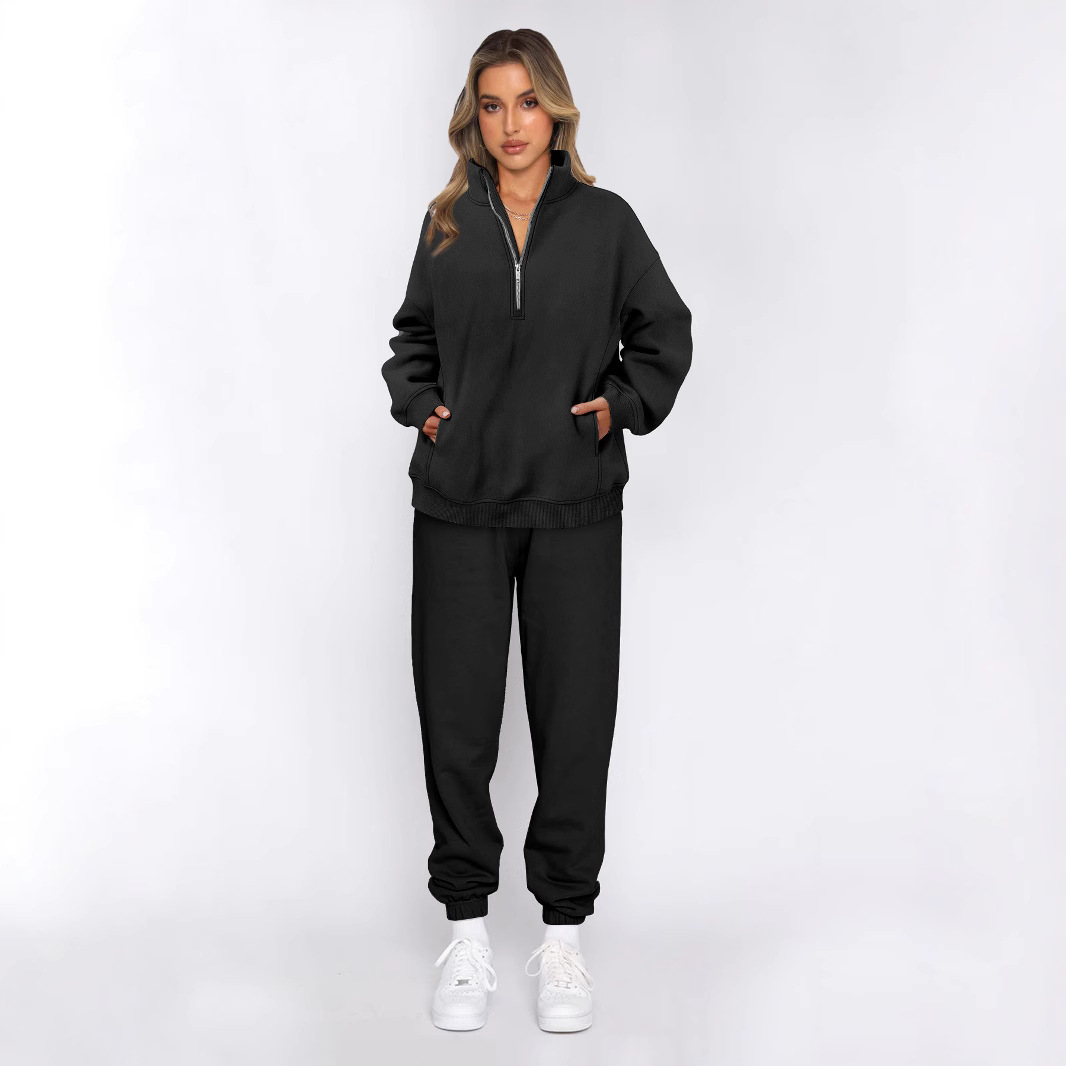 Autumn sports long-sleeve with zipper