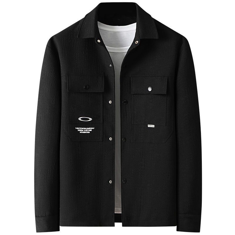 Осенняя куртка, демисезонная утепленный лонгслив для отдыха, кардиган, свободный крой