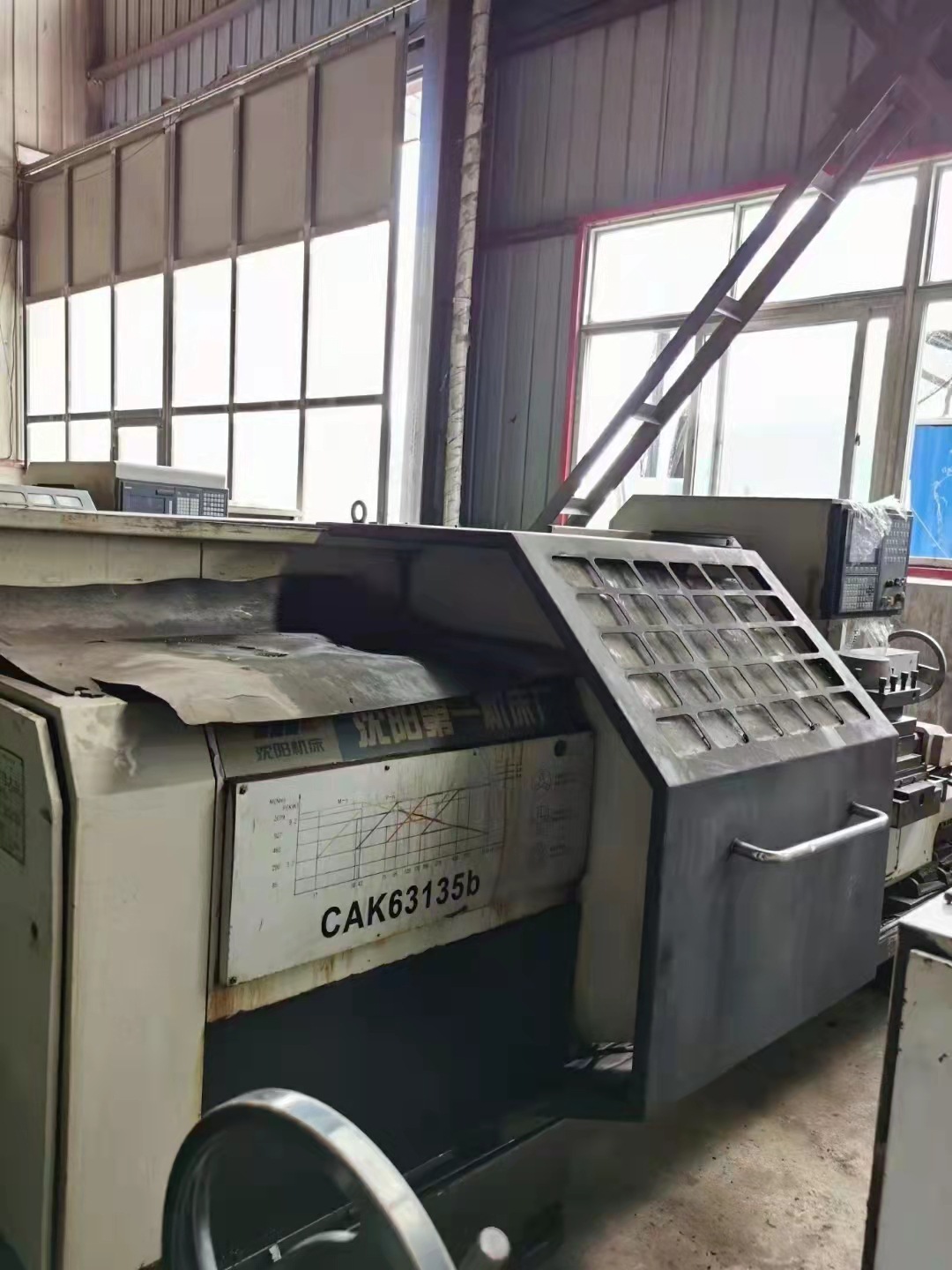 转让二手沈阳CAK63135b数控卧式车床二手数控车二手车床