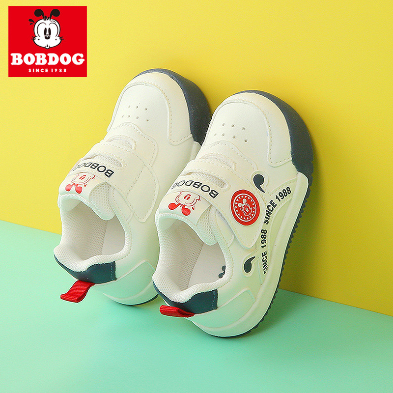 Babu Dou Baby Boy Toddler Shoes Autumn and Winter 1 New Sneakers Kidsren's Casual Shoes Soft Sole Non-Slip Functional Shoes 3