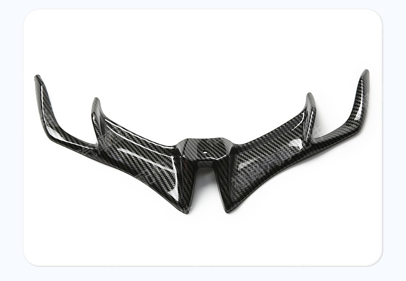 Universal motorcycle modification ABS beak spoiler shark fin air intake wing lower lip suitable for Yamaha R15 V3