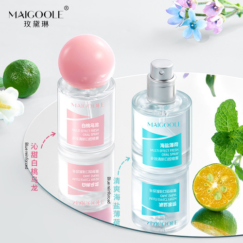 Rosedalen multi-effect fresh oral spray fresh breath long-lasting fragrance and deodorizing portable oral spray for men and women