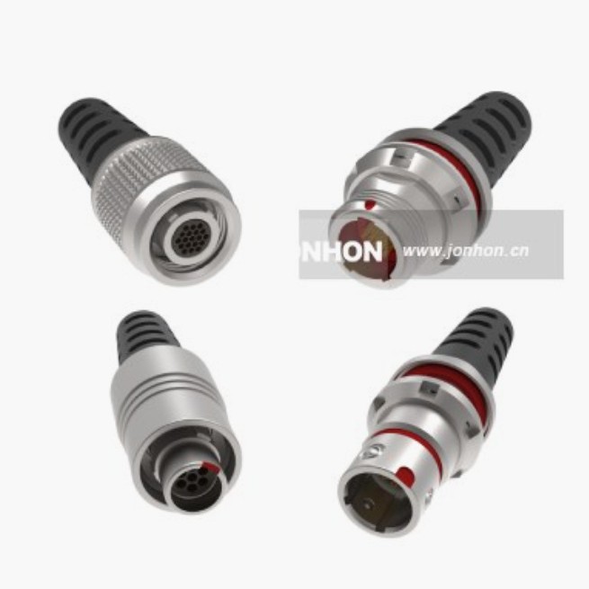 中航光电 EVH4-C3TK-50WA 高压连接器 50A 新能源汽车 EV 接插件
