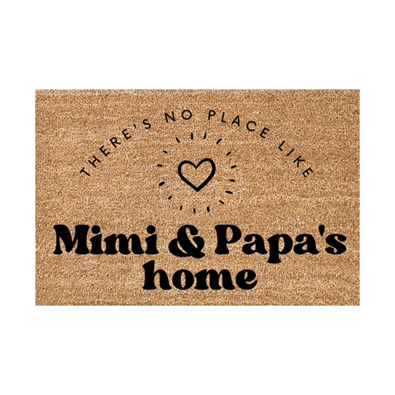 Cross-Border Retro American Floor Mats for Home Entrance, Non-Slip, Water-Absorbent, Dirt-Resistant, Wear-Resistant and Easy-Care Floor Mats in Stock