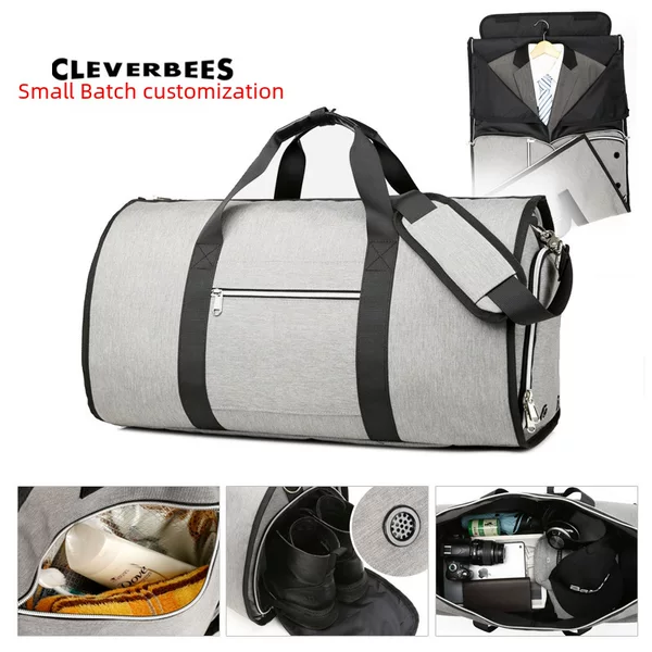 Outdoor Travel Bag Men's Suit Suit Storage Bag Multi-functional Large Travel Bag Aircraft Trolley Luggage Folding Bag