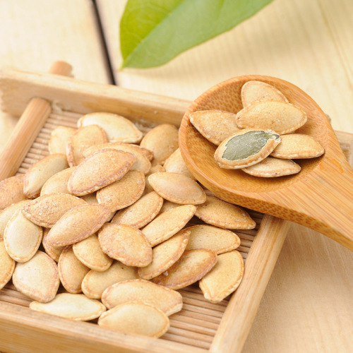 Spiced pumpkin seeds 500g, individually small packed loose bulk new small bagged black melon seeds snack