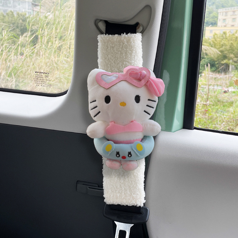 Funda Protectora para Cinturón de Coche de Felpa para Cinturón de Seguridad