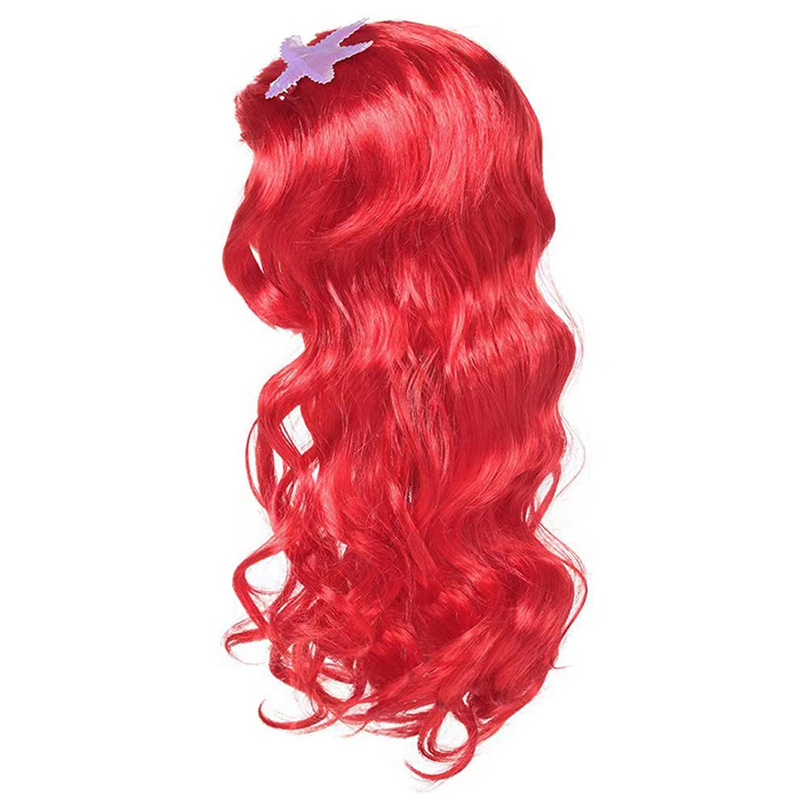 Peluca de Halloween Accesorios de ropa de princesa Accesorios de pettiskirt de princesa Peluca de princesa Entrega de una pieza