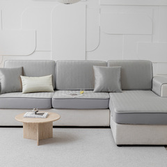 新款夏季可洗冰絲沙發套罩全包現代簡約新款人字紋沙發笠四季通用