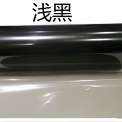 glossy dark black, matte frosted – Car headlight protective film
