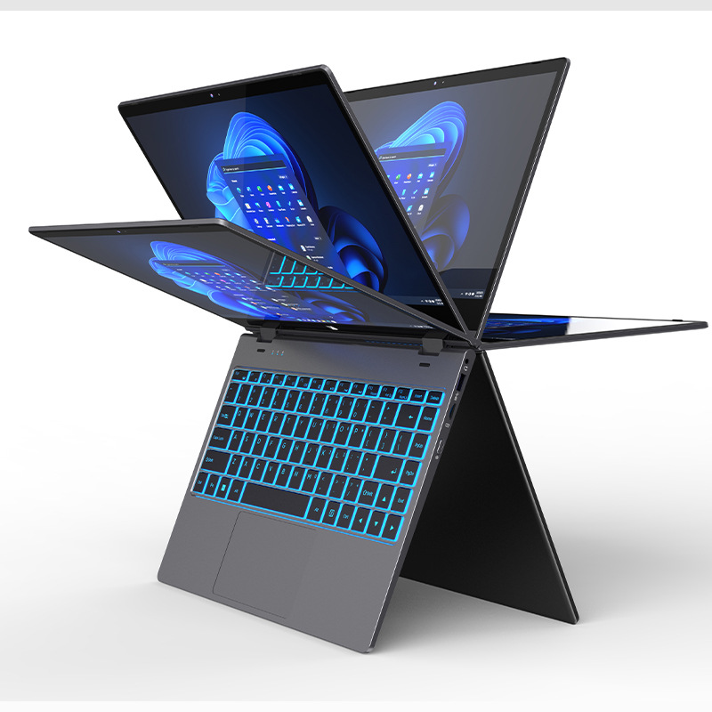 Light and thin touch tablet laptop