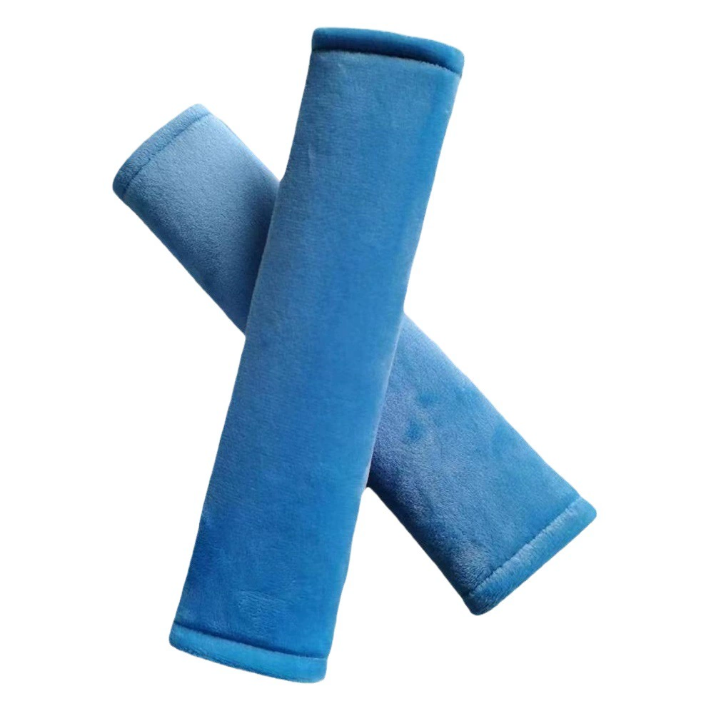 Сплошной чехол для плеча автомобильного ремня безопасности короткий плюшевый супер мягкий чехол для плеча Материал практичный чехол для плеча ремня безопасности