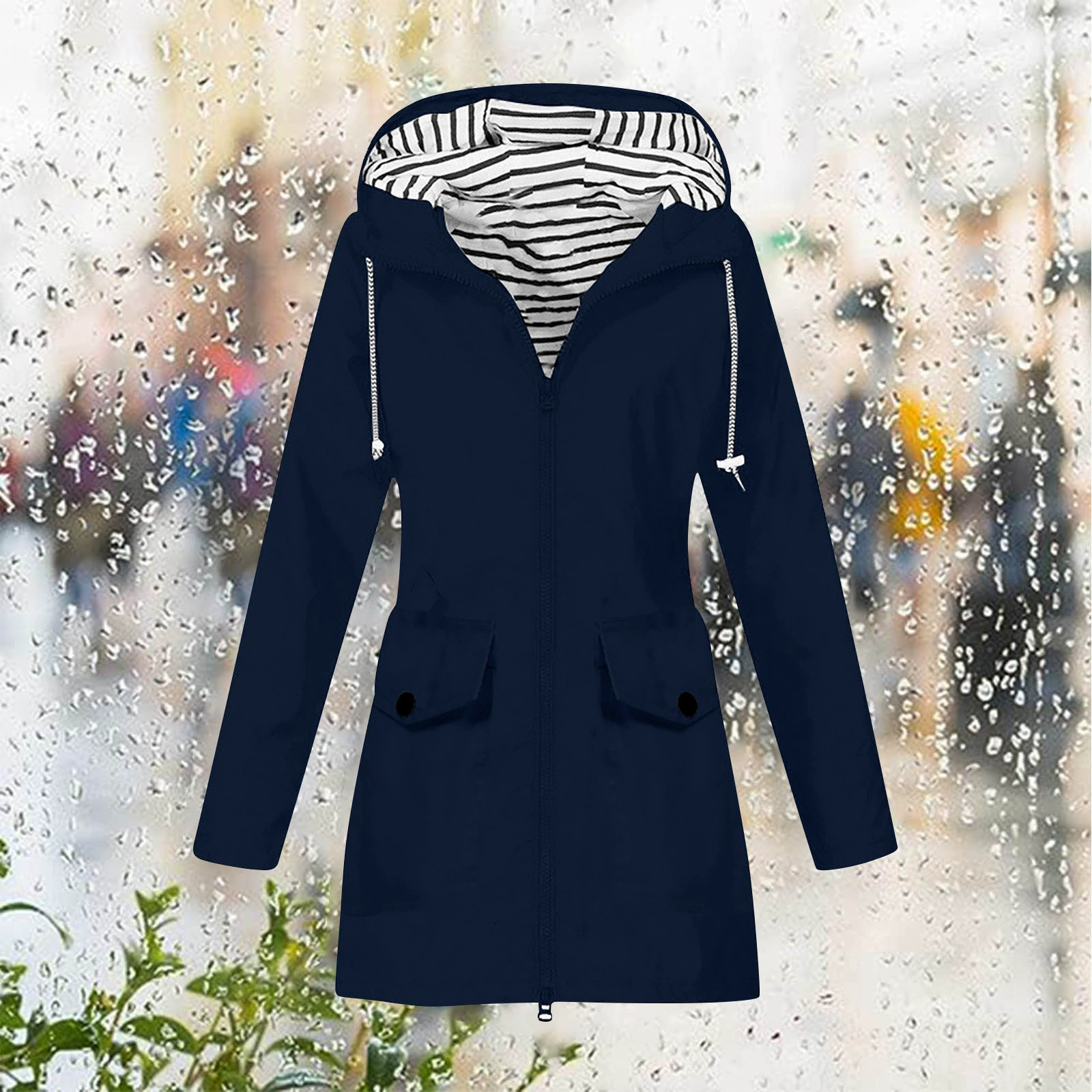 (Cross-border trading), demi-season jacket, travel waterproof trench coat outside climbing, Amazon