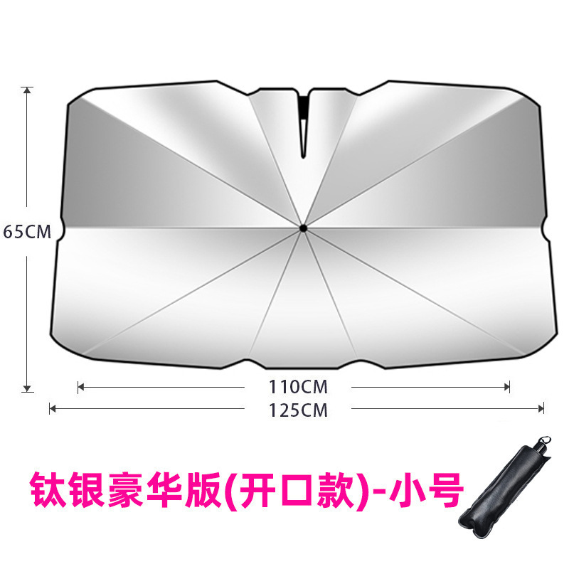 Sombrilla del coche al por mayor parabrisas delantero del coche sombrilla retráctil plegable protector solar protección solar