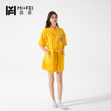弥菲跨境可穿浴袍女款洗完澡的睡袍吸水加厚裹全身沐浴一体式