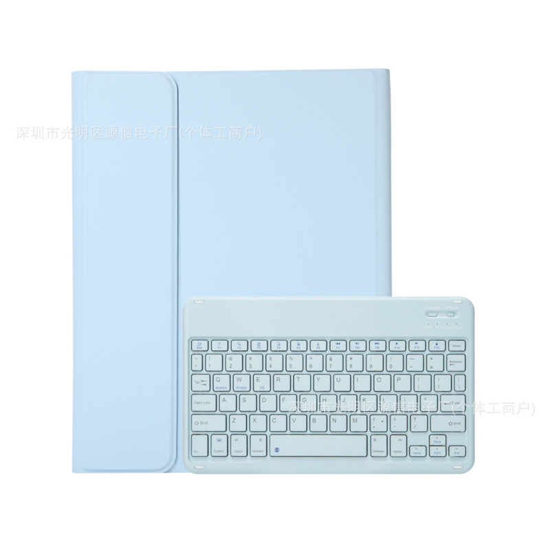 Samsung S10Ultra Tablet Protective Case A11 Leather Case A9Plus Colorful Touch S9Fe Bluetooth Keyboard Compatible