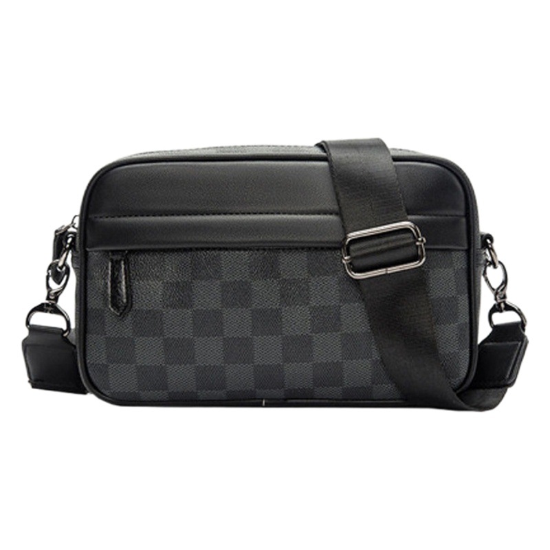 2026 New Model European and American Cross-Border Leather Business Handbag, Shoulder Bag, Crossbody Bag, Sports Casual Bag, Factory Direct Sale