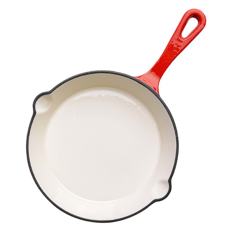 Pequeña Felicidad sartén de hierro fundido sartén antiadherente para el hogar pequeña sartén tortilla bistec Cocina de Inducción estufa de gas universal aplicable