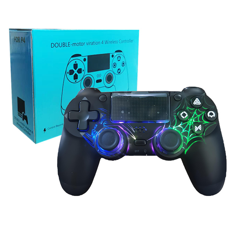 Amazonプライベートモデルp5本体用ワイヤレスゲームコントローラー、デュアルバイブレーションp5ゲームコントローラー、p4/p5コントローラー対応|undefined