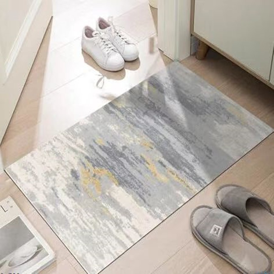 Transfronterizo temu venta caliente simple puerta de entrada alborilla cocina de baño absorción rápida secado alborilla antideslizante al por mayor