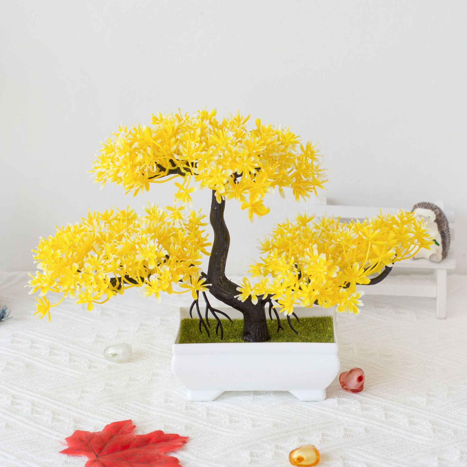Artificial plants, creative small decorative flowers, home decor