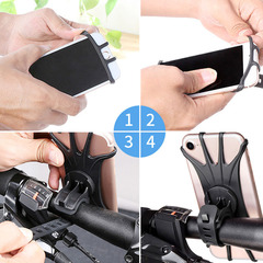 360-degree rotating new bike phone holder, outdoor shockproof motorcycle bike phone navigation holder