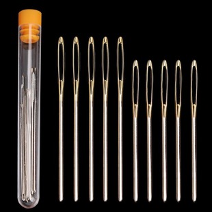 DIY knitting tools hand sewing needle blunt needle eye needle sweater wool needle big hole needle sweater needle ribbon needle