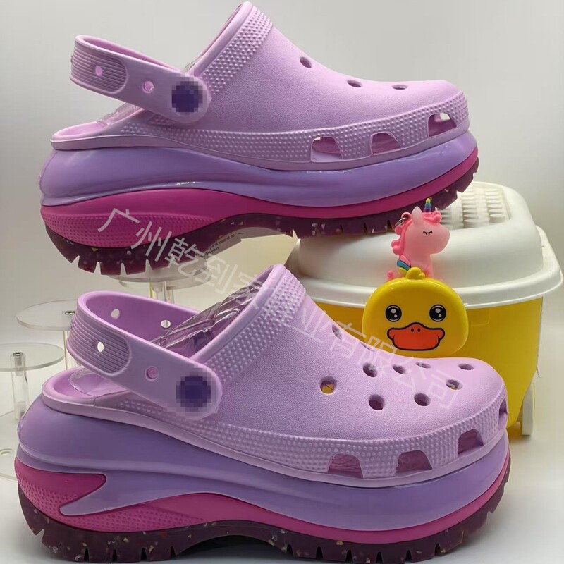 2026 Light Wheel Style Comfortable Non-Slip Wear-Resistant Closed-Toe Wholesale Shoes Casual Versatile Color-Blocking Thick-Soled Clogs Beach Shoes 2026 Light Wheel Style Comfortable Non-Slip Wear-Resistant Closed-Toe Wholesale Shoes Casual Versatile Color-Blocking Thick-Soled Clogs Beach Shoes