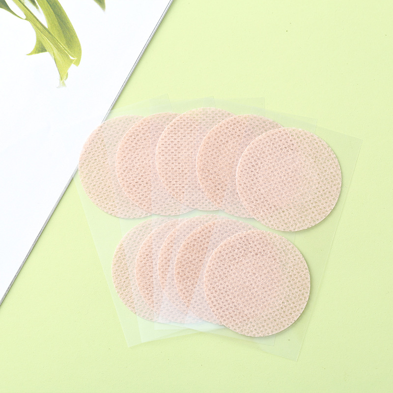 Men's nipple patch, men's round chest patch, disposable chest patch, sports running marathon nipple invisible nipple patch
