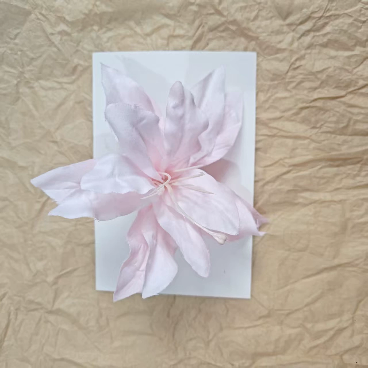 Hairgrip floral clips, princess French-style phalaenopsis & plumeria, multi-size duckbill & pins