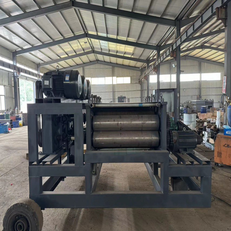 厂家供应废油桶板清洗机六刷八辊除锈型材去油除漆洗板机