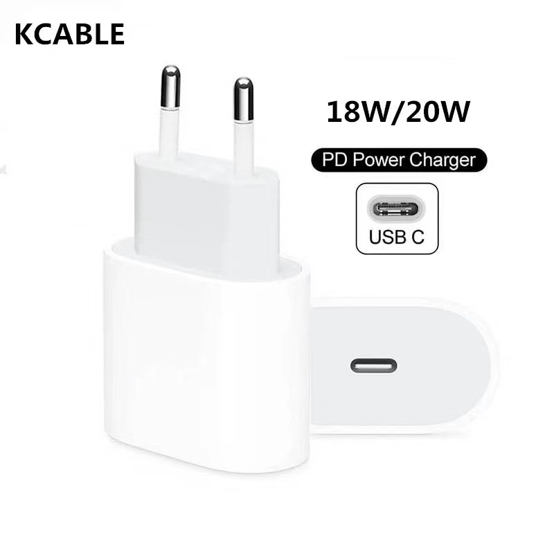 适用苹果手机20W快充数据线typec转iphone欧规充电器PD20瓦充电头