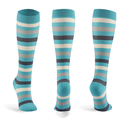 Cross-border exclusive Compression socks Amazon compression socks Striped series casual pressure socks